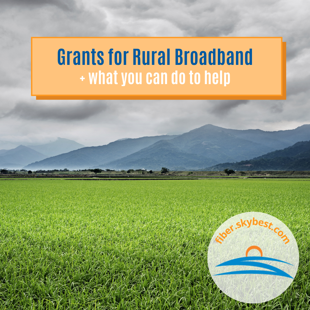 How you can help us with grants for rural broadband funding